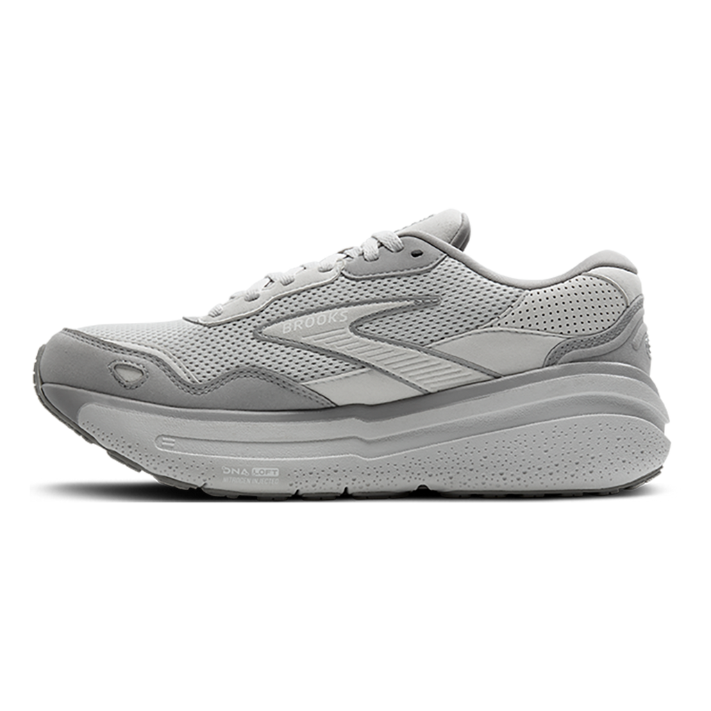 Brooks Ghost Max SE — Almond Peach - Chateau - Coconut — Size B — Width 6.5 — Lifestyle View