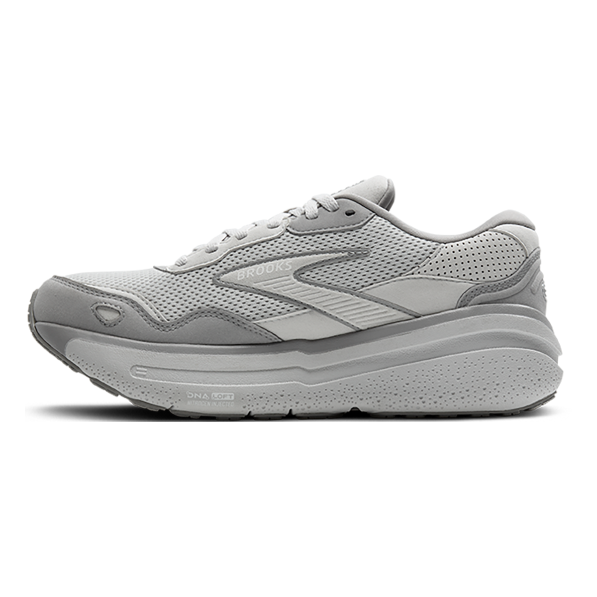 Brooks Ghost Max SE — Almond Peach - Chateau - Coconut — Size B — Width 6.5 — Lifestyle View
