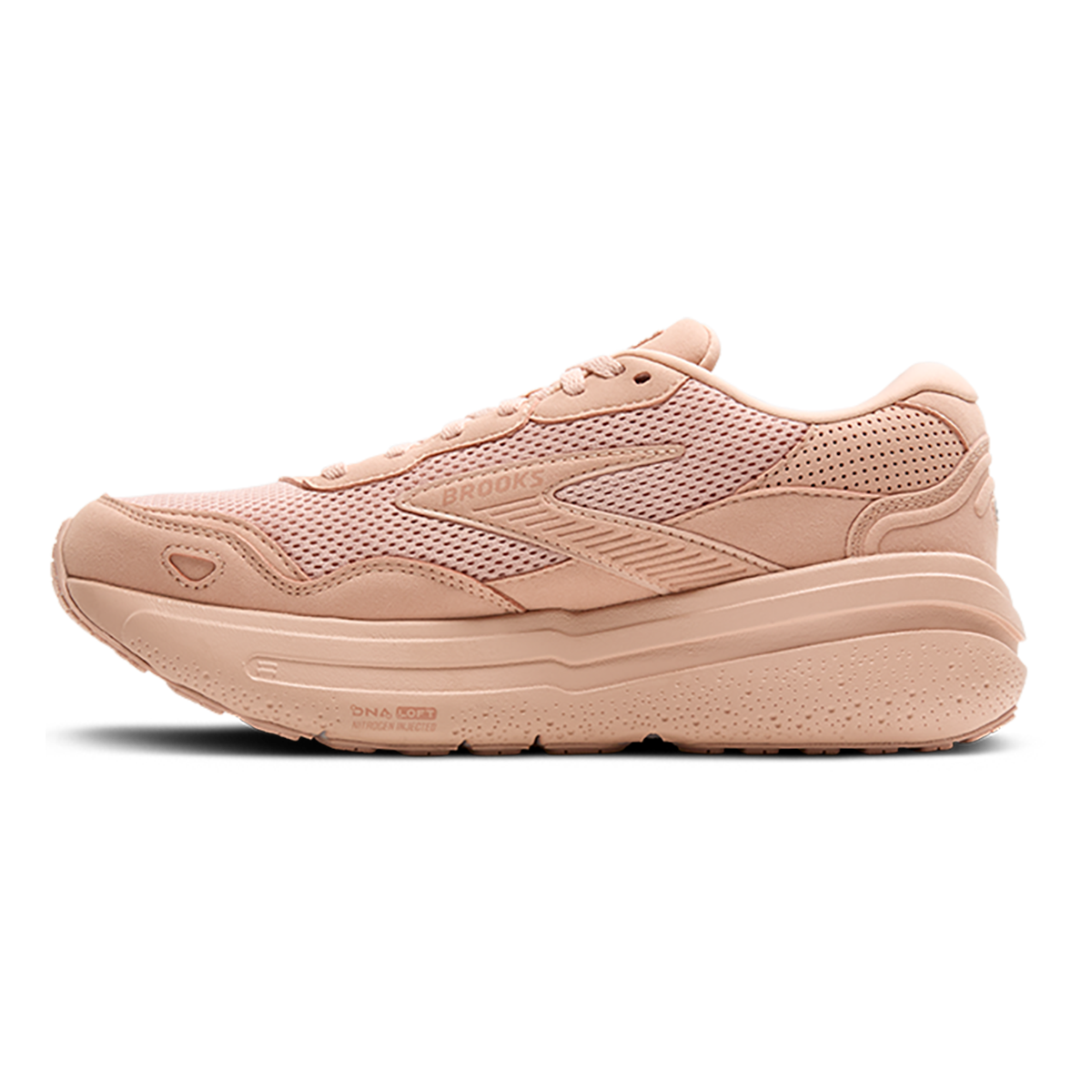 Brooks Ghost Max SE — Almond Peach - Chateau - Coconut — Size B — Width 6.5 — Alternate View 14