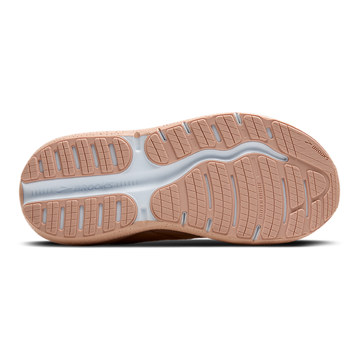 Brooks Ghost Max SE — Almond Peach - Chateau - Coconut — Size B — Width 6.5 — Alternate View 16
