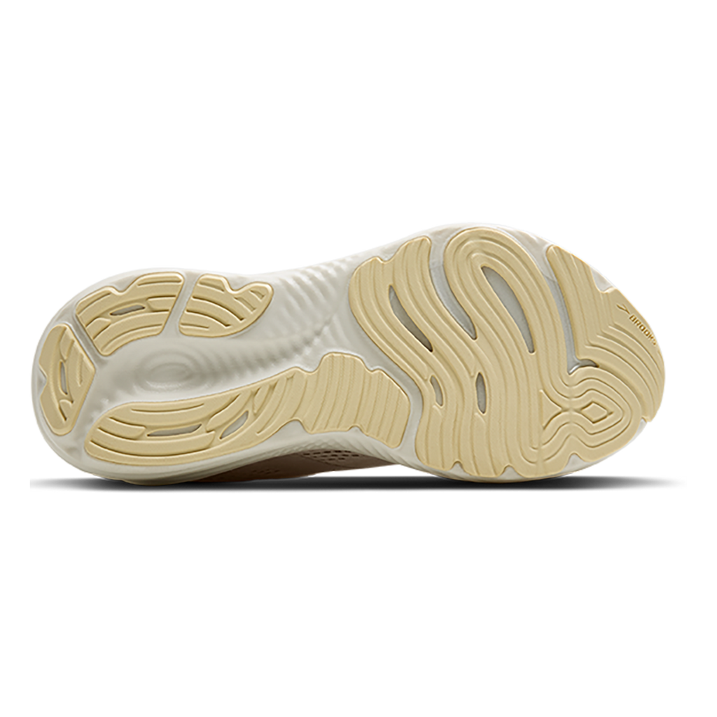 Brooks Glycerin 22 Almond Peach - London Fog - Almond — Almond Peach - London Fog - Almond — Size B — Width 5 — Top View