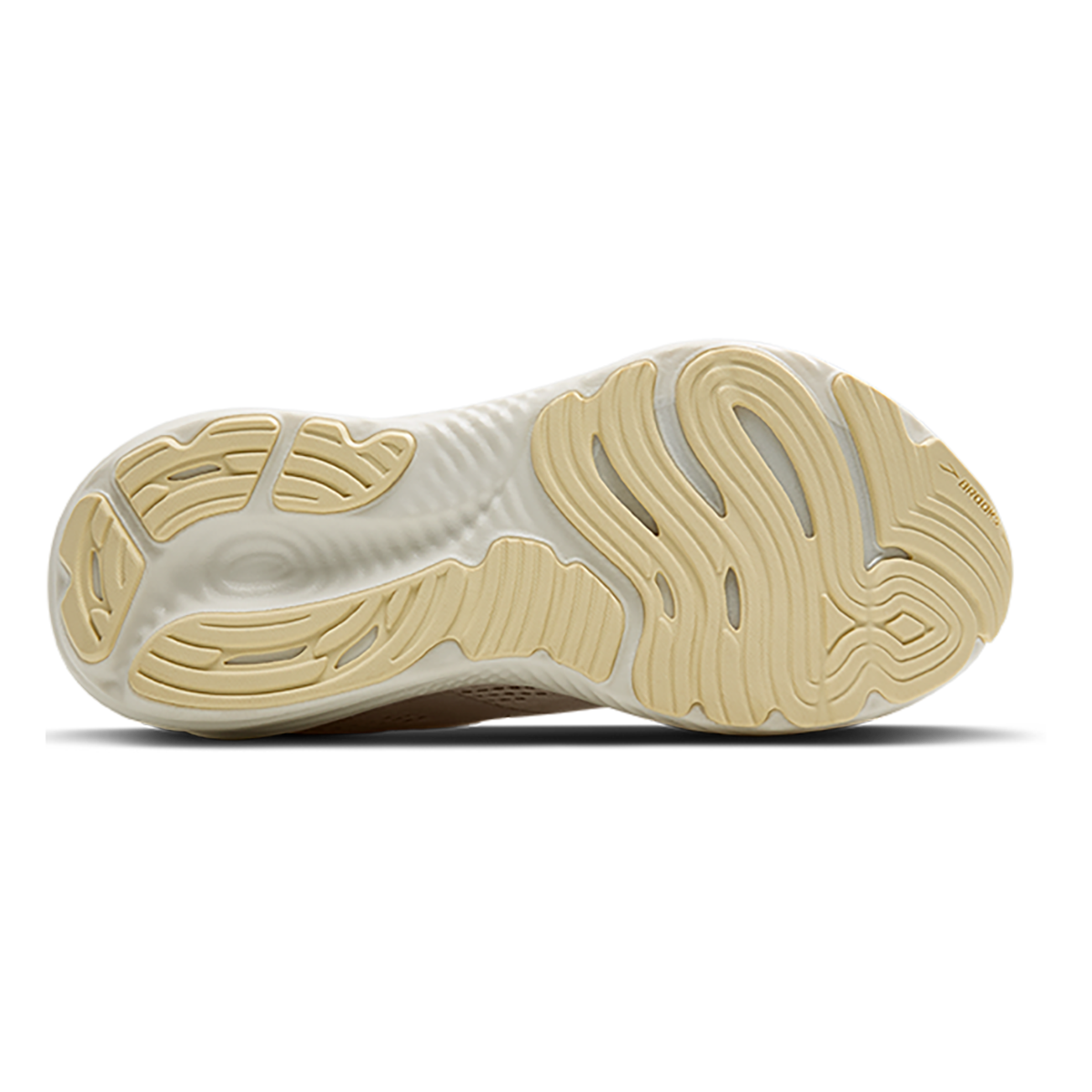 Brooks Glycerin 22 Almond Peach - London Fog - Almond — Almond Peach - London Fog - Almond — Size B — Width 5 — Top View