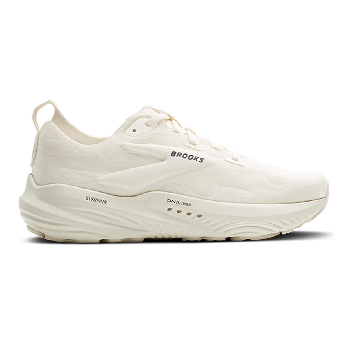 Brooks Glycerin 22 Antique - Turbulence - Pearl — Antique - Turbulence - Pearl — Size B — Width 5 — Front View