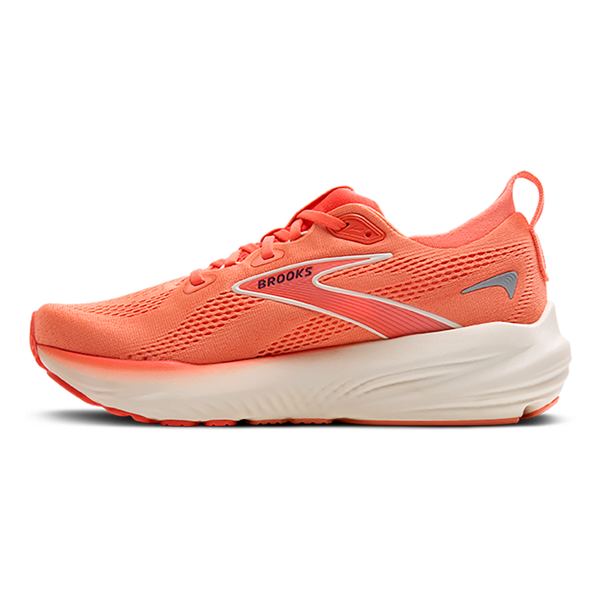 Brooks Glycerin 22 Desert Flower - Hot Coral - Milk — Desert Flower - Hot Coral - Milk — Size B — Width 5 — Side View