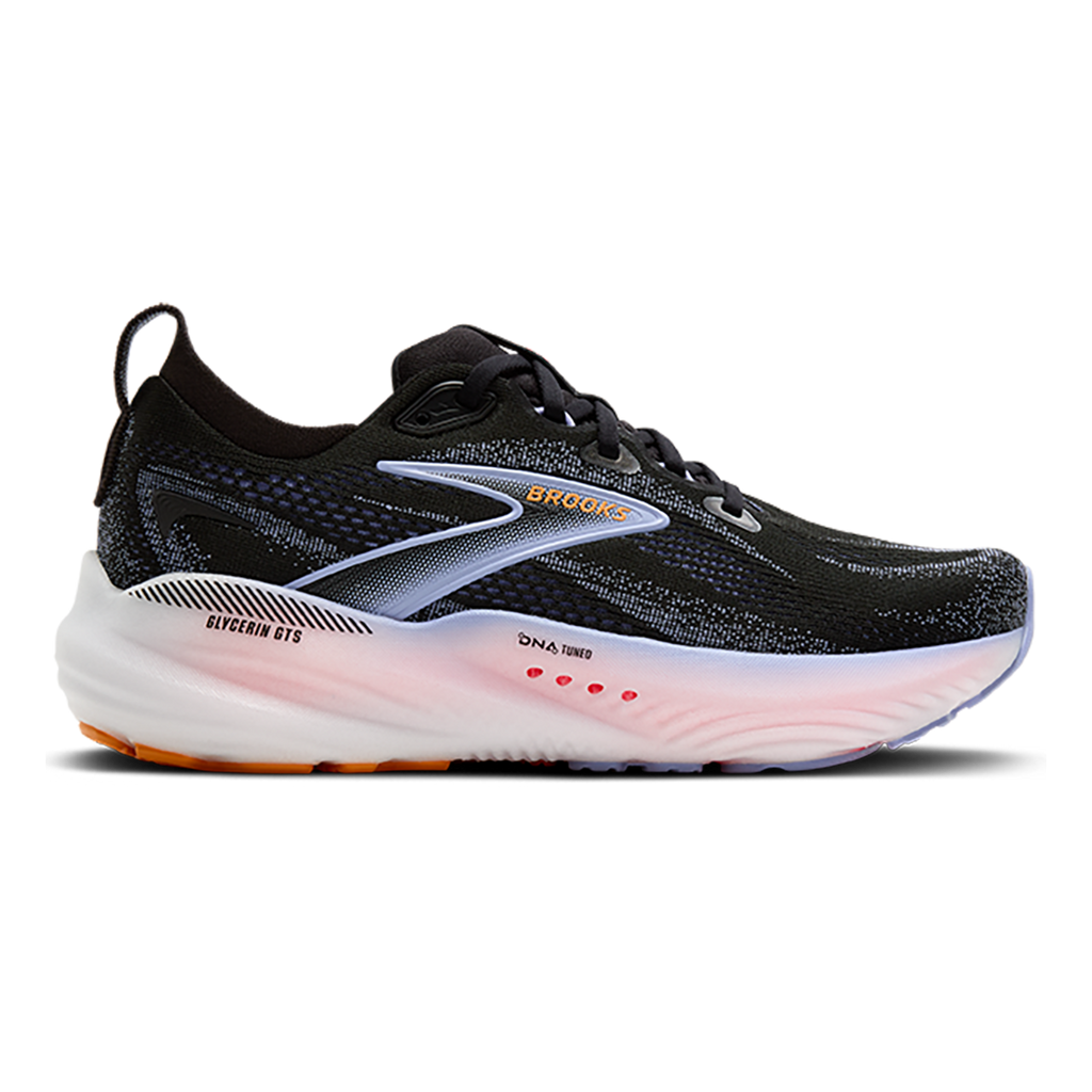 Brooks Glycerin GTS 22 — Amparo Blue - Hyper Iris - Yellow — Size B — Width 6 — Alternate View 33
