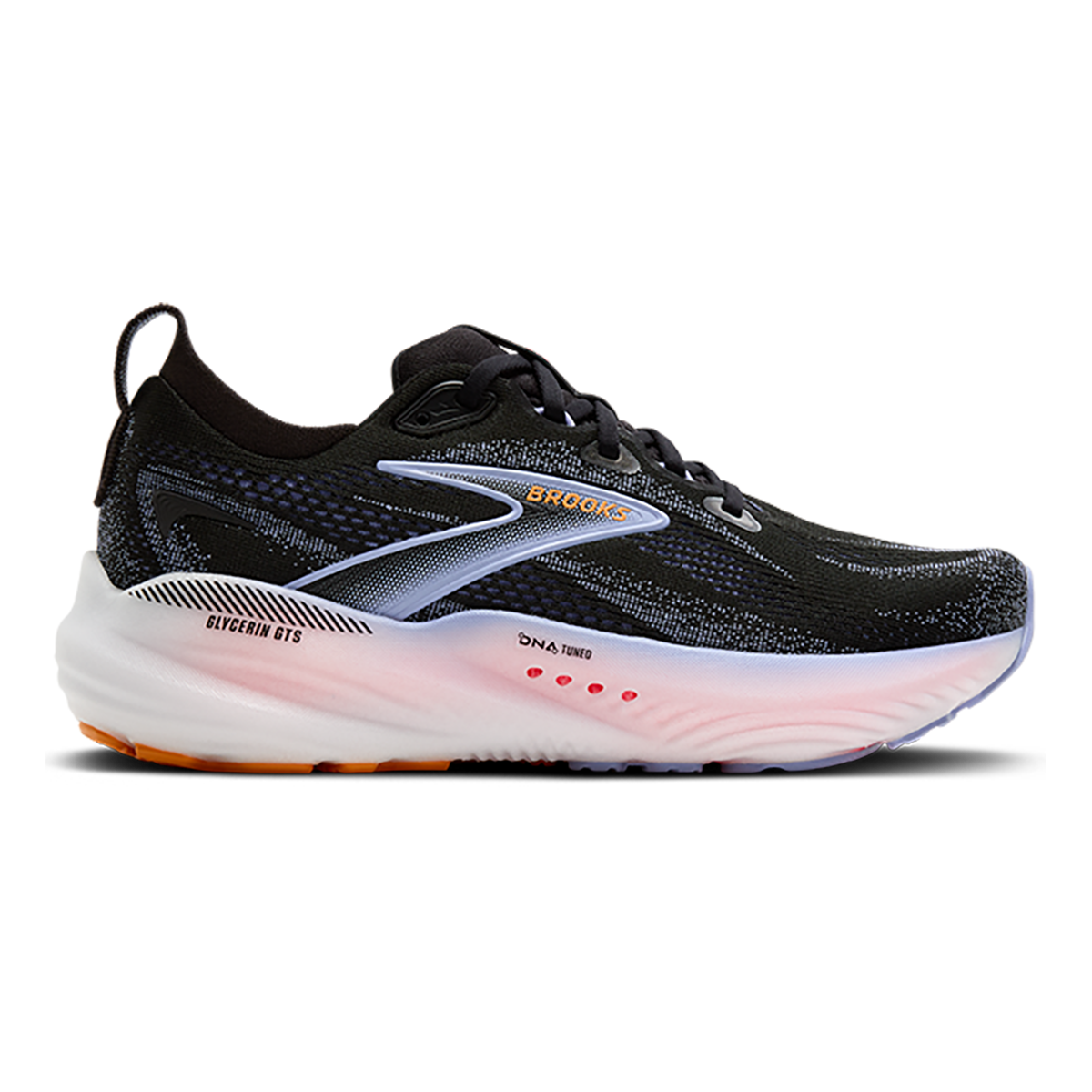 Brooks Glycerin GTS 22 — Amparo Blue - Hyper Iris - Yellow — Size B — Width 6 — Alternate View 33