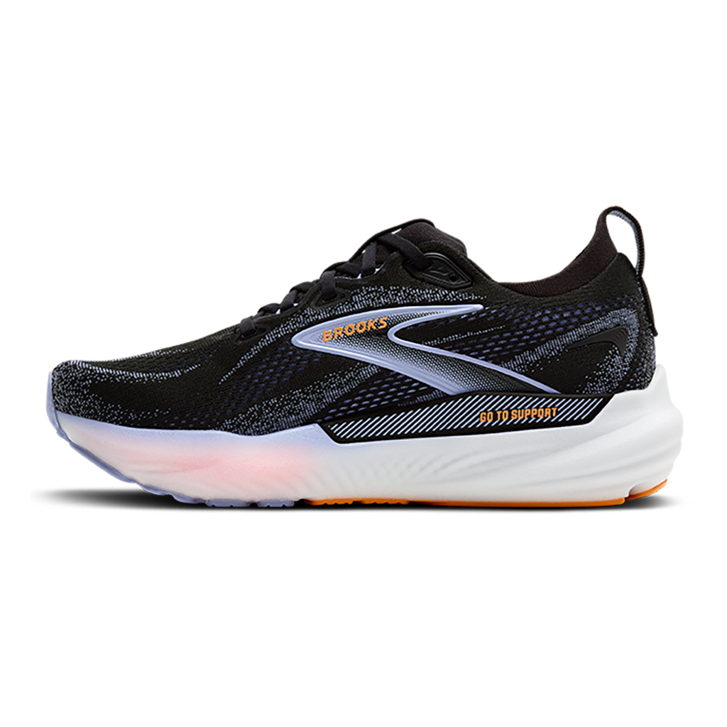 Brooks Glycerin GTS 22 — Amparo Blue - Hyper Iris - Yellow — Size B — Width 6 — Alternate View 34