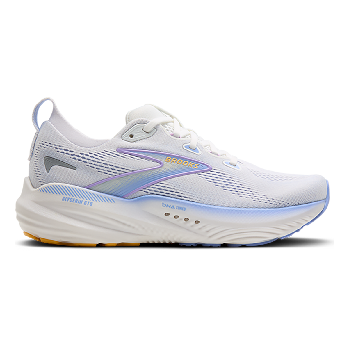 Brooks Glycerin GTS 22 — Amparo Blue - Hyper Iris - Yellow — Size B — Width 6 — Alternate View 37