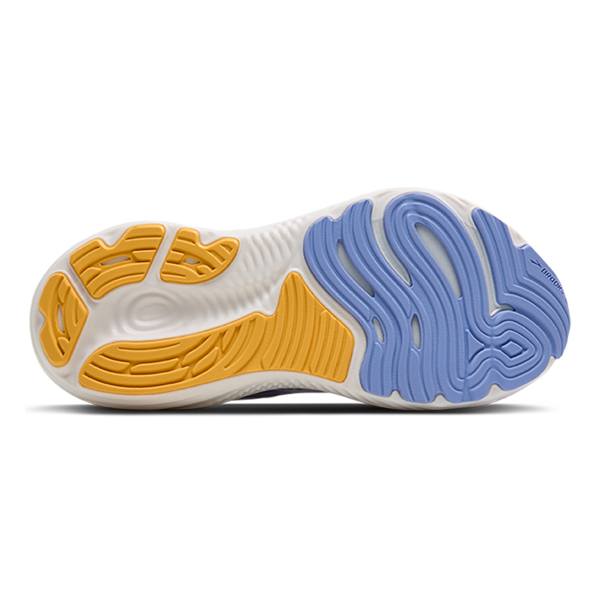 Brooks Glycerin GTS 22 — Amparo Blue - Hyper Iris - Yellow — Size B — Width 6 — Alternate View 40