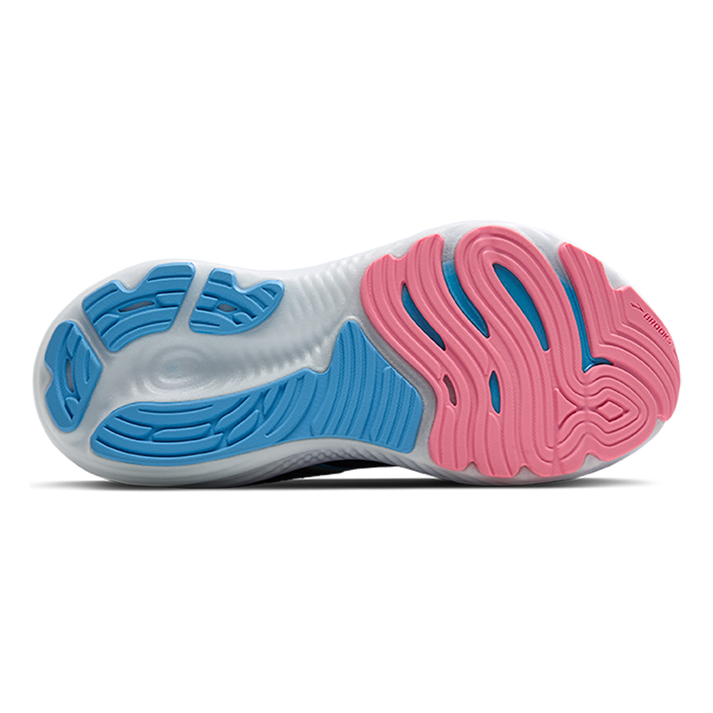 Brooks Glycerin GTS 22 — Amparo Blue - Hyper Iris - Yellow — Size B — Width 6 — Alternate View 32