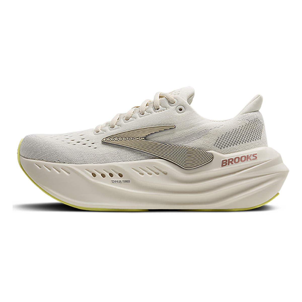 Brooks Glycerin Max — White - Black - Diva Pink — Size B — Width 5 — Lifestyle View