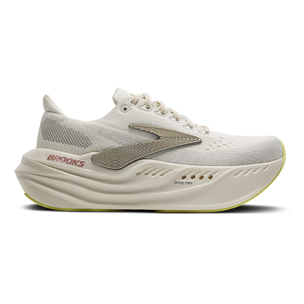 Brooks Glycerin Max — White - Black - Diva Pink — Size B — Width 5 — Detail View