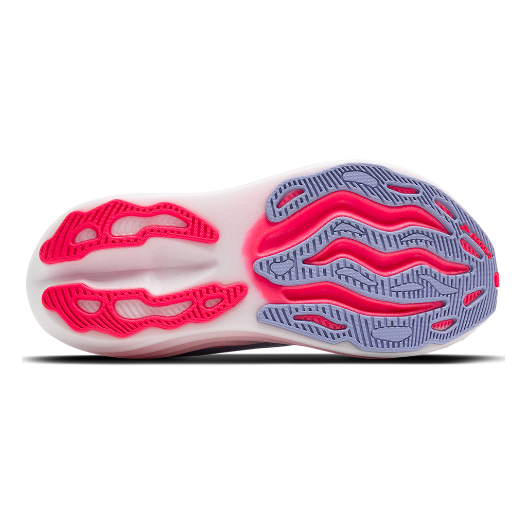Brooks Glycerin Max — White - Black - Diva Pink — Size B — Width 5 — Top View