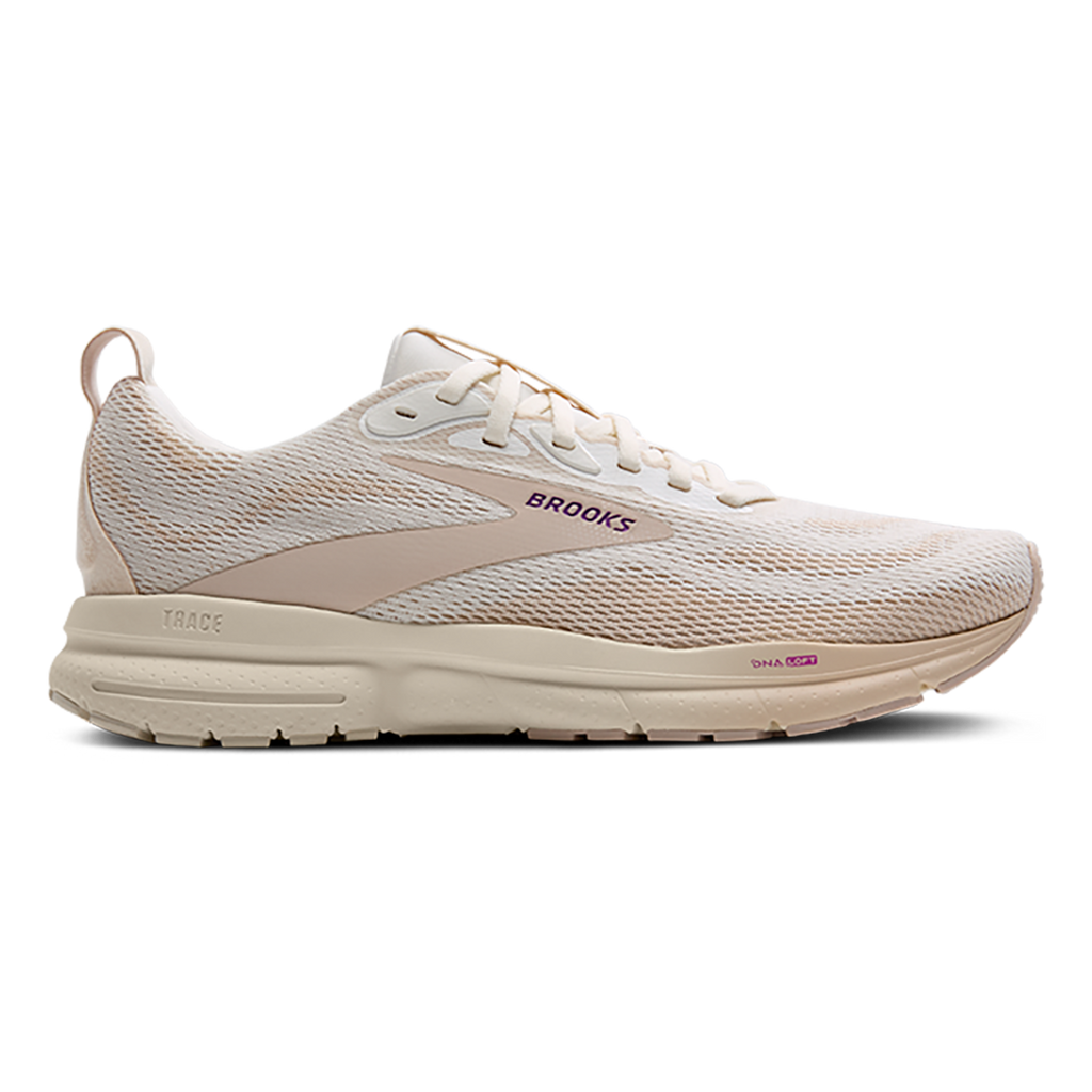Brooks Trace 4 — Bright White - Limpet - Black — Size B — Width 7 — Alternate View 9