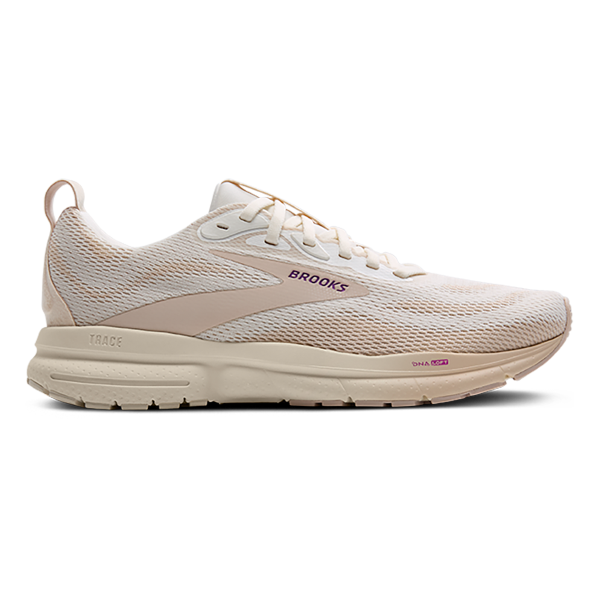 Brooks Trace 4 — Bright White - Limpet - Black — Size B — Width 7 — Alternate View 9