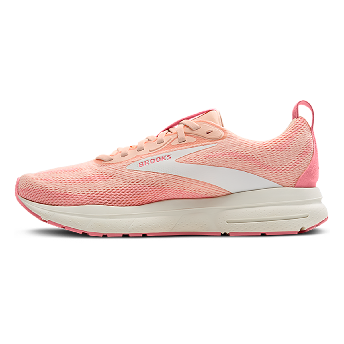 Brooks Trace 4 — Bright White - Limpet - Black — Size B — Width 7 — Lifestyle View