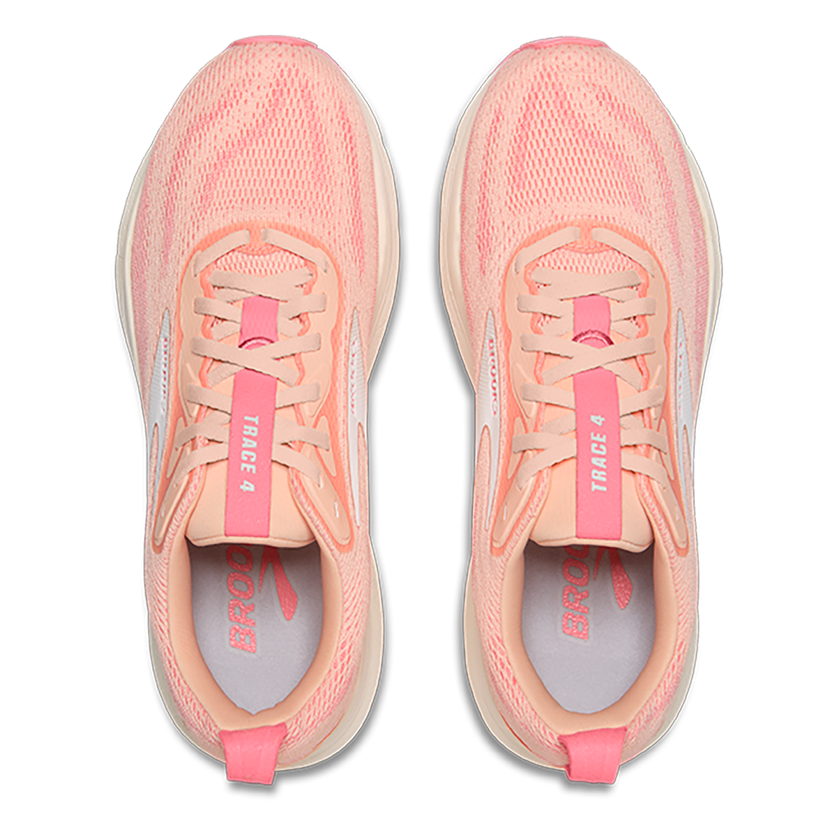 Brooks Trace 4 — Bright White - Limpet - Black — Size B — Width 7 — Alternate View 7
