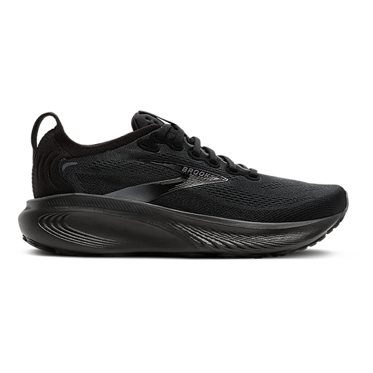 Brooks Adrenaline GTS 25 — Black - Black - Ebony — Size B — Width 6 — Alternate View 21