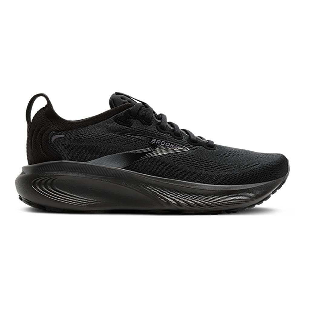 Brooks Adrenaline GTS 25 — Black - Black - Ebony — Size D — Width 8 — Alternate View 26