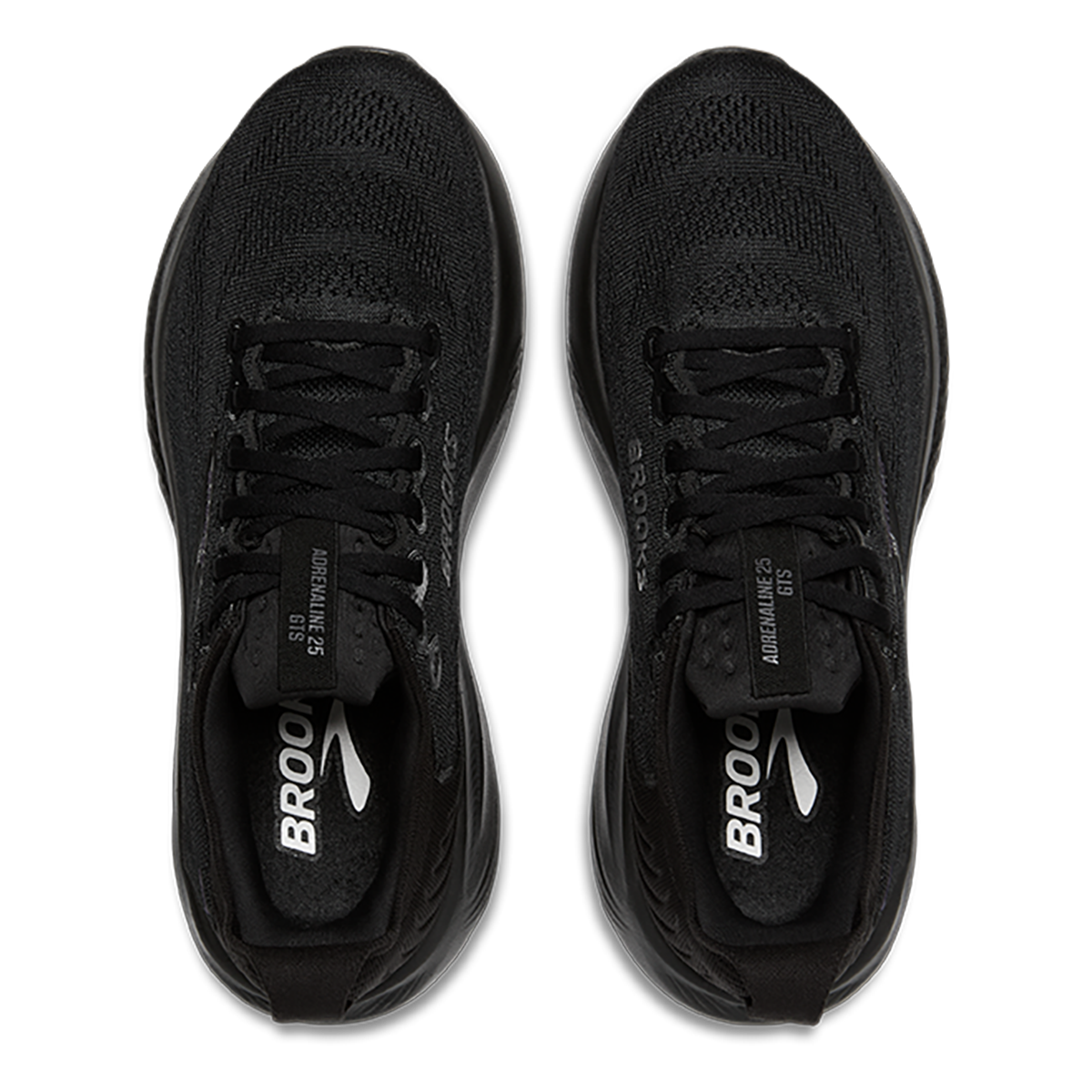 Brooks Adrenaline GTS 25 — Black - Black - Ebony — Size B — Width 6 — Alternate View 23