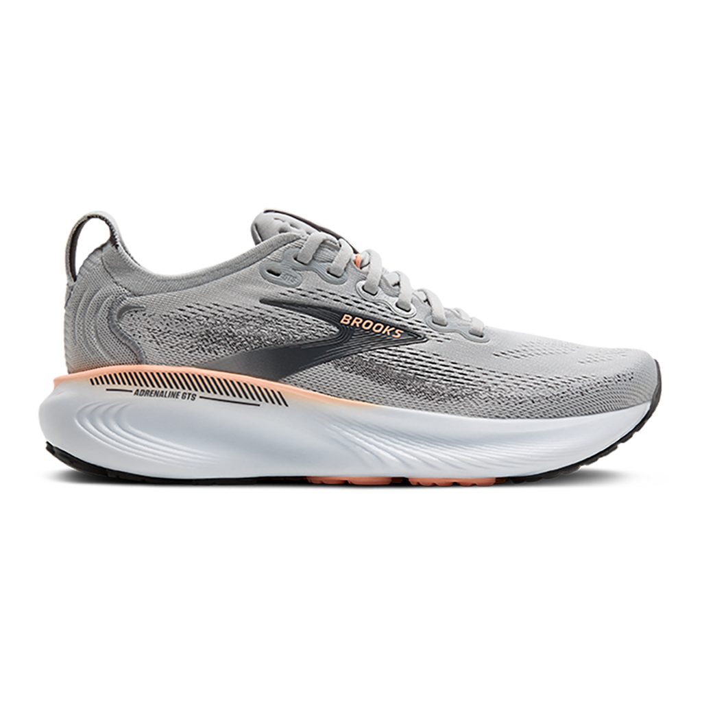 Brooks Adrenaline GTS 25 — Black - Black - Ebony — Size B — Width 6 — Alternate View 41