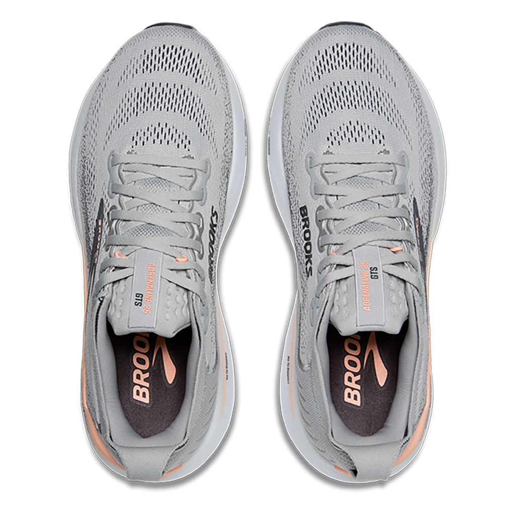Brooks Adrenaline GTS 25 — Black - Black - Ebony — Size B — Width 6 — Alternate View 43