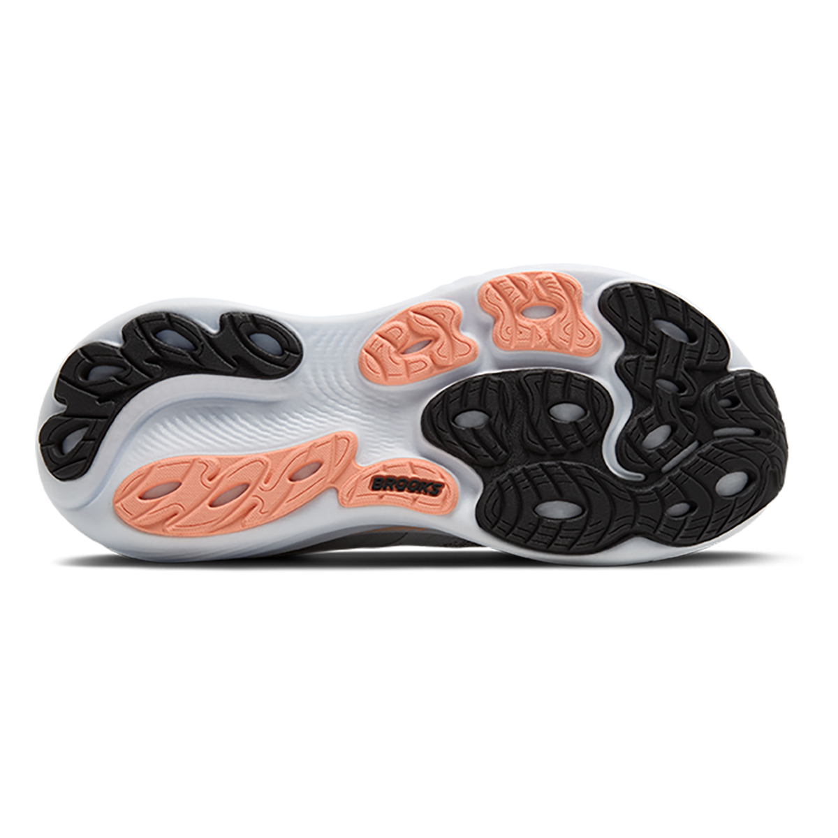 Brooks Adrenaline GTS 25 — Black - Black - Ebony — Size B — Width 6 — Alternate View 44
