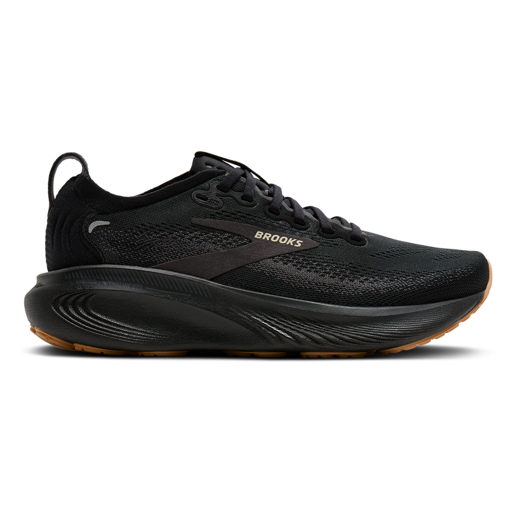 Brooks Adrenaline GTS 25 — Black - Black - Ebony — Size B — Width 6 — Alternate View 53