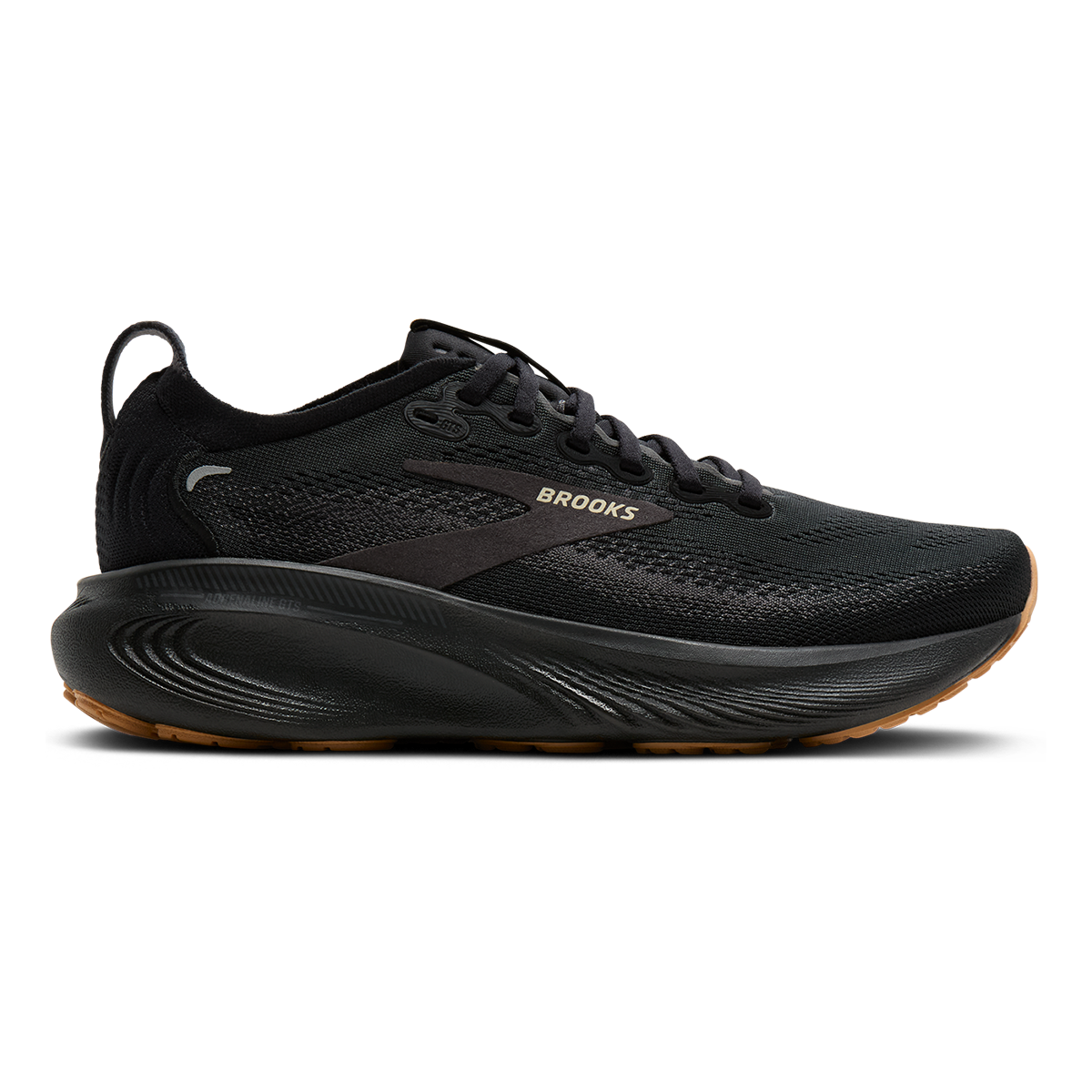 Brooks Adrenaline GTS 25 — Black - Black - Ebony — Size B — Width 6 — Alternate View 53
