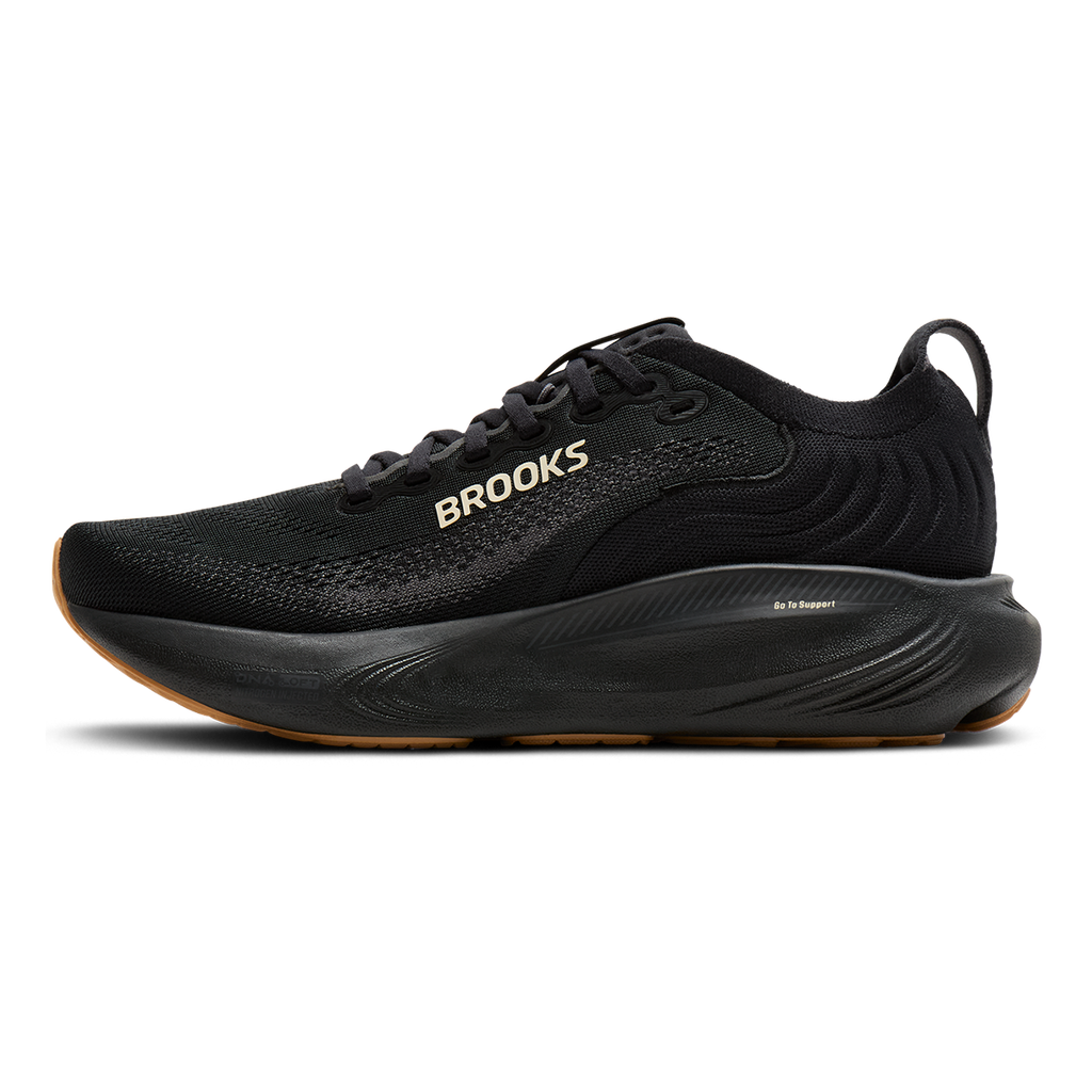 Brooks Adrenaline GTS 25 — Black - Black - Ebony — Size B — Width 6 — Alternate View 54