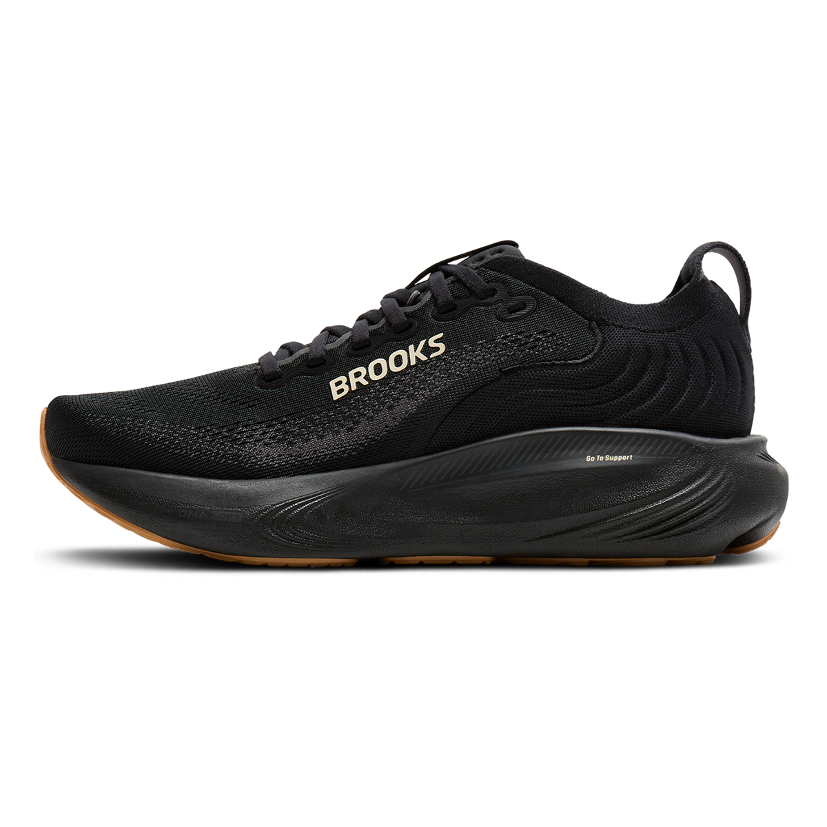 Brooks Adrenaline GTS 25 — Black - Black - Ebony — Size B — Width 6 — Alternate View 54