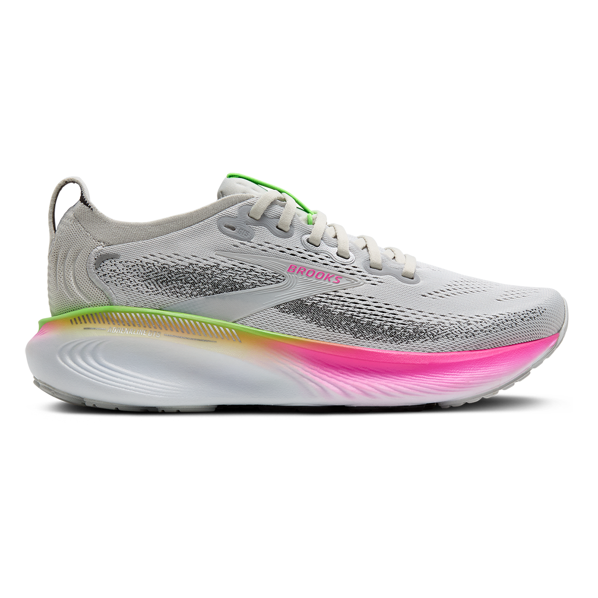Brooks Adrenaline GTS 25 — Black - Black - Ebony — Size B — Width 6 — Alternate View 49