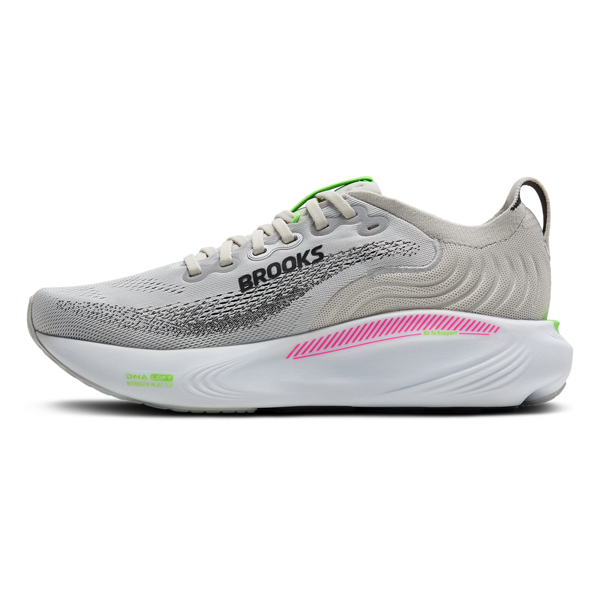 Brooks Adrenaline GTS 25 — Black - Black - Ebony — Size B — Width 6 — Alternate View 50