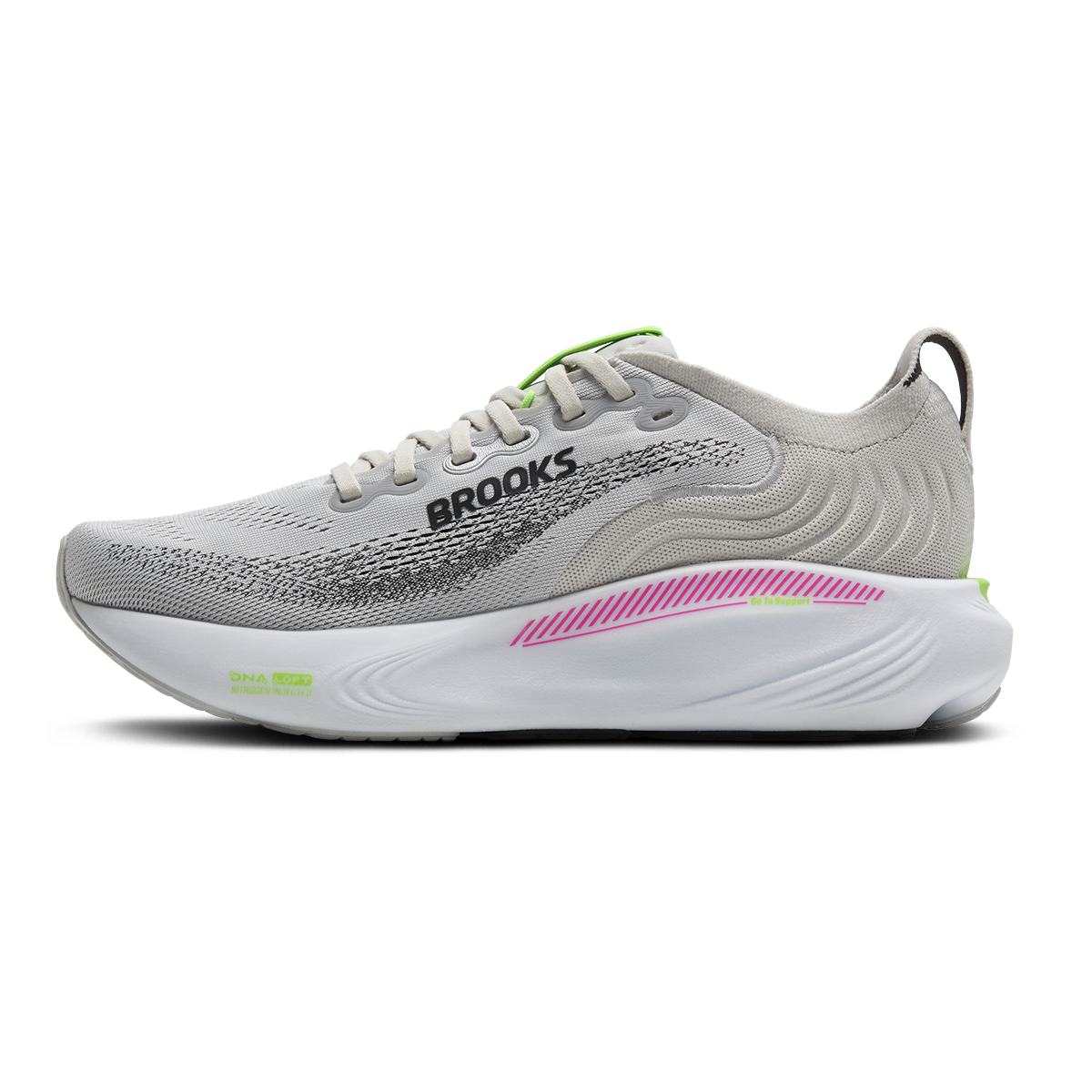Brooks Adrenaline GTS 25 — Black - Black - Ebony — Size B — Width 6 — Alternate View 18