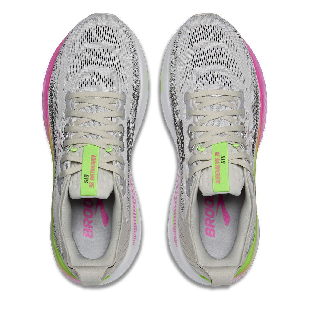 Brooks Adrenaline GTS 25 — Black - Black - Ebony — Size B — Width 6 — Alternate View 19