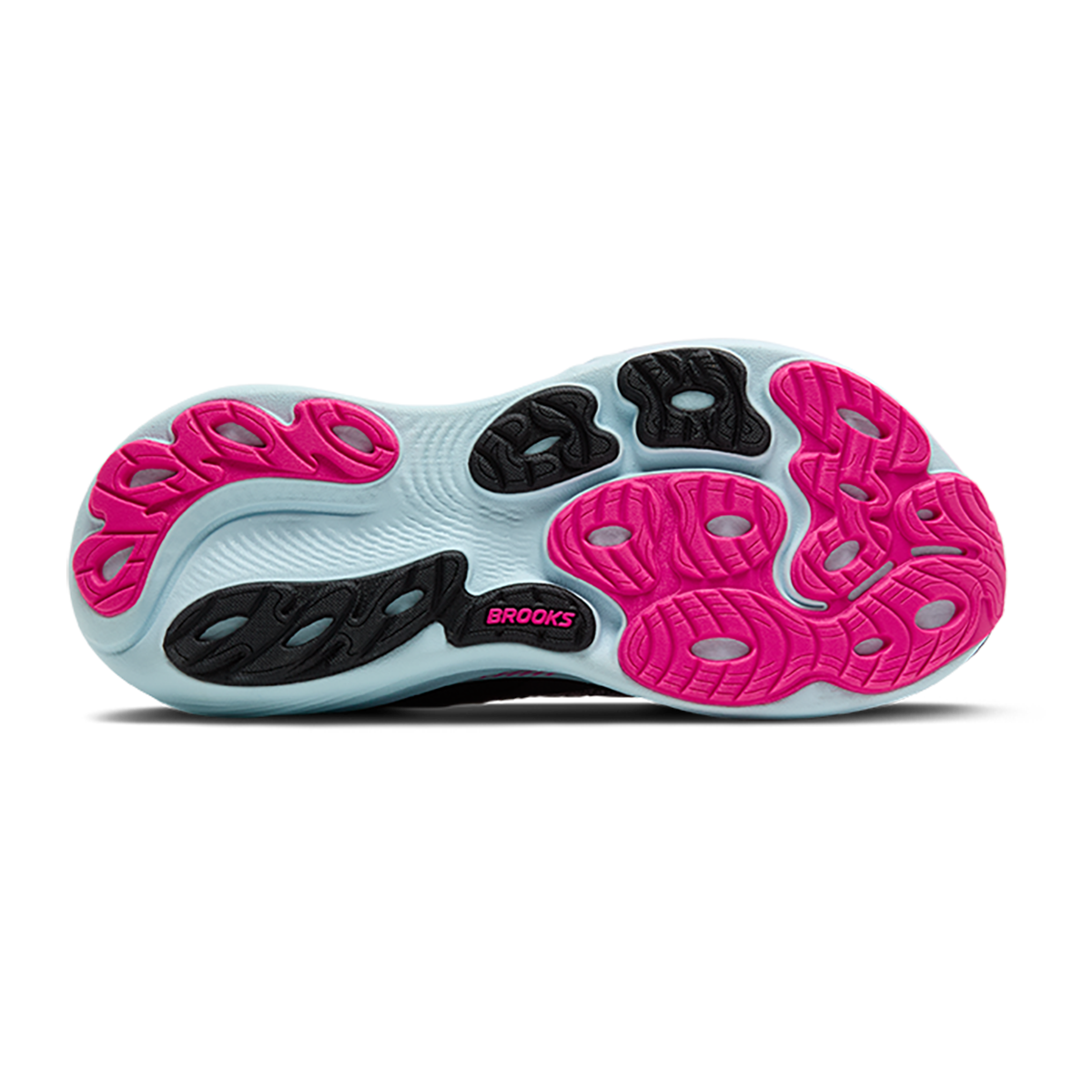 Brooks Adrenaline GTS 25 — Black - Black - Ebony — Size B — Width 6 — Alternate View 48