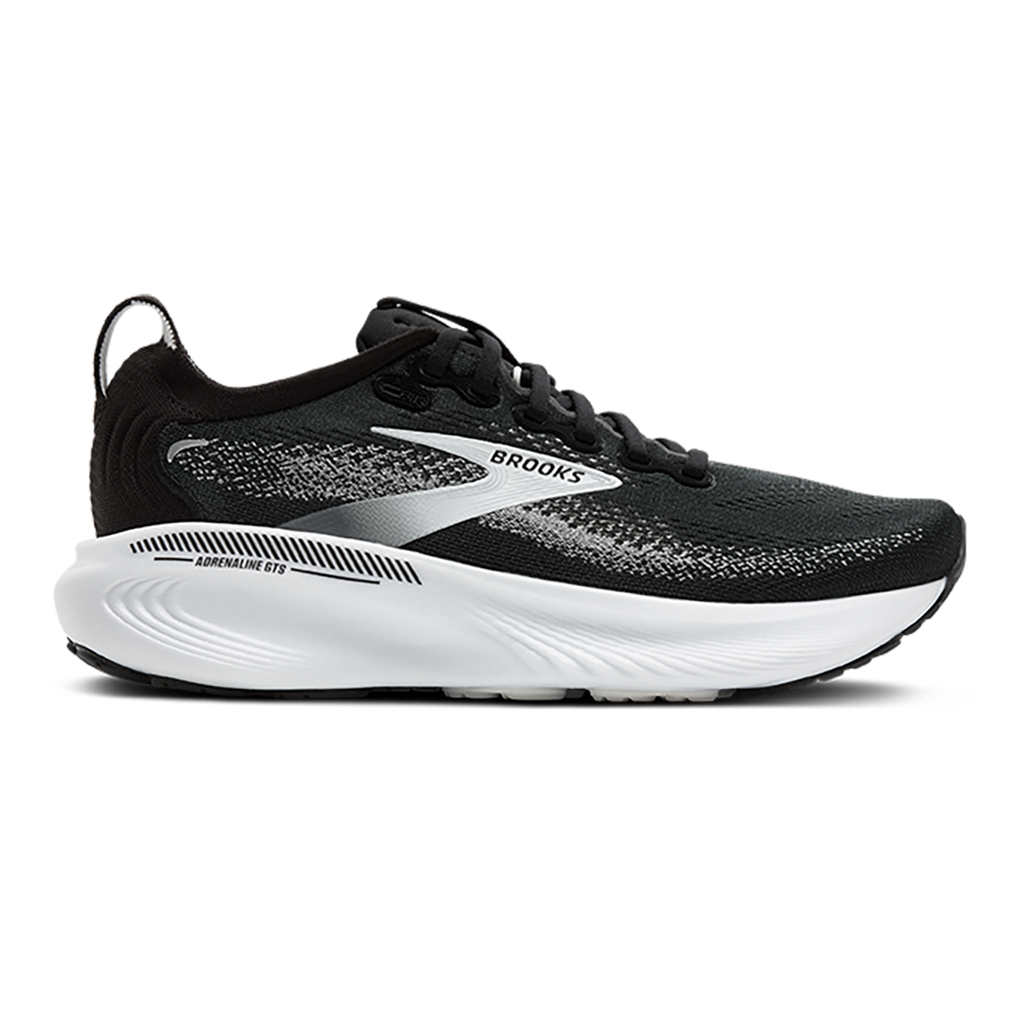 Brooks Adrenaline GTS 25 — Black - Black - Ebony — Size B — Width 6 — Alternate View 33