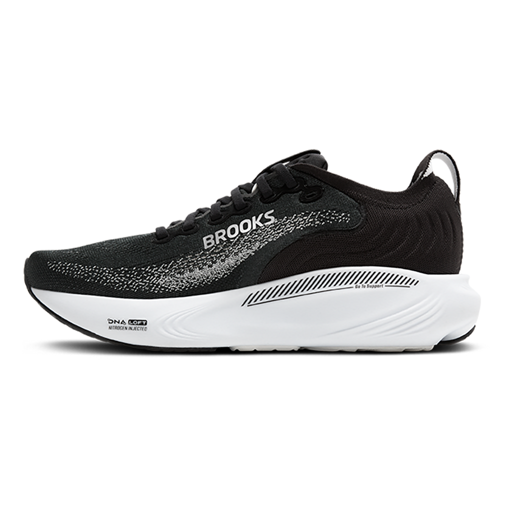 Brooks Adrenaline GTS 25 — Black - Black - Ebony — Size B — Width 6 — Alternate View 34