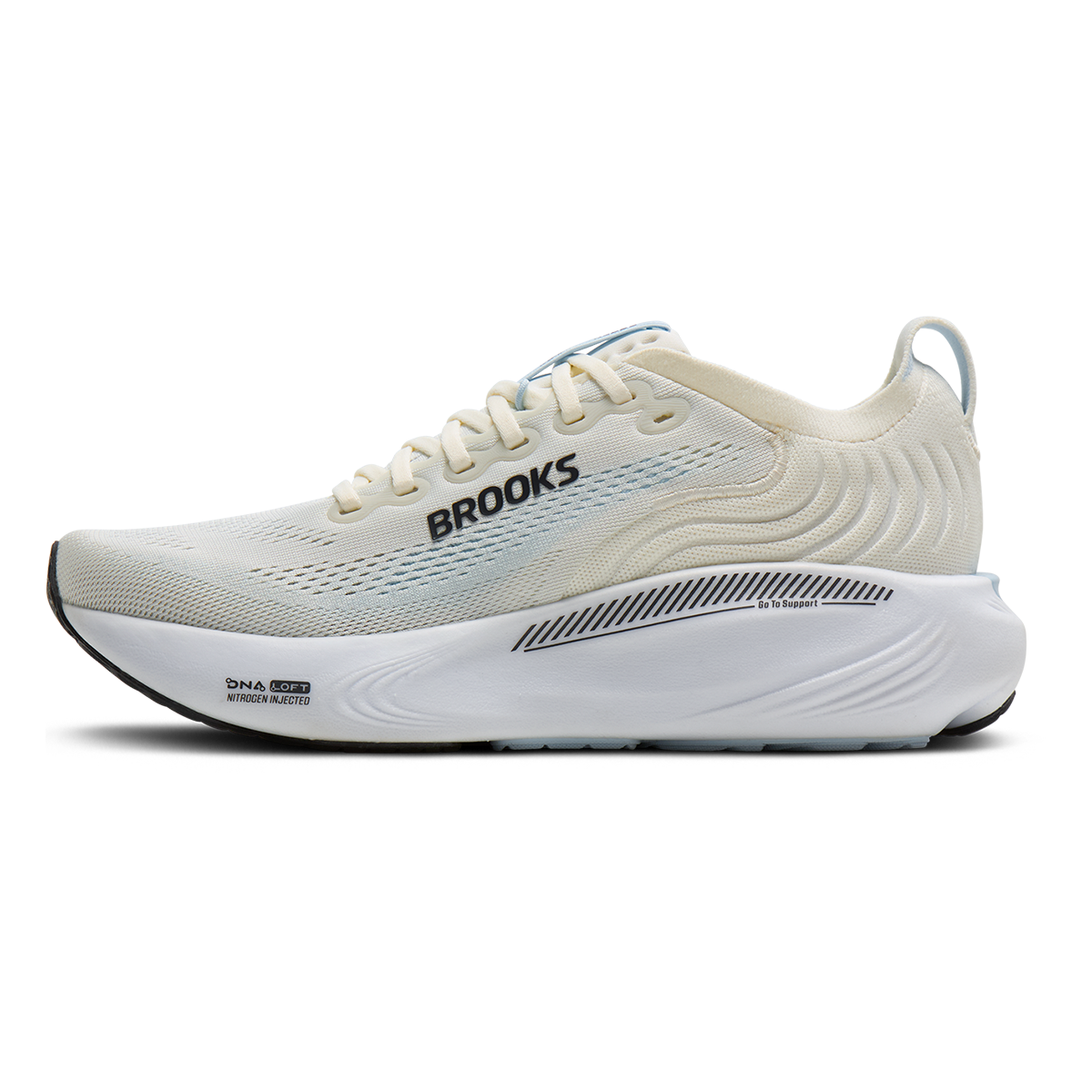 Brooks Adrenaline GTS 25 — Black - Black - Ebony — Size B — Width 6 — Alternate View 78
