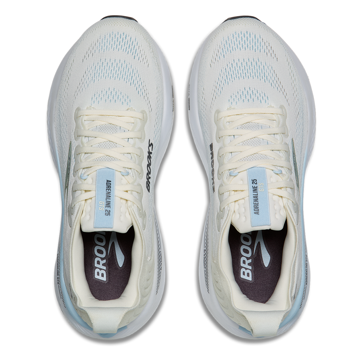 Brooks Adrenaline GTS 25 — Black - Black - Ebony — Size B — Width 6 — Alternate View 79
