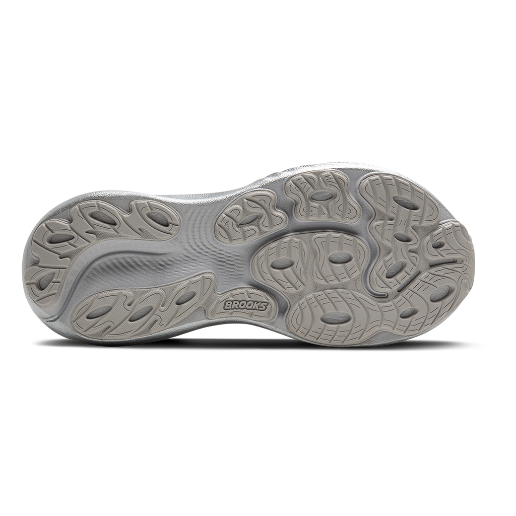 Brooks Adrenaline GTS 25 Anniversary — Silver - Lunar Rock — Size B — Width 5 — Top View