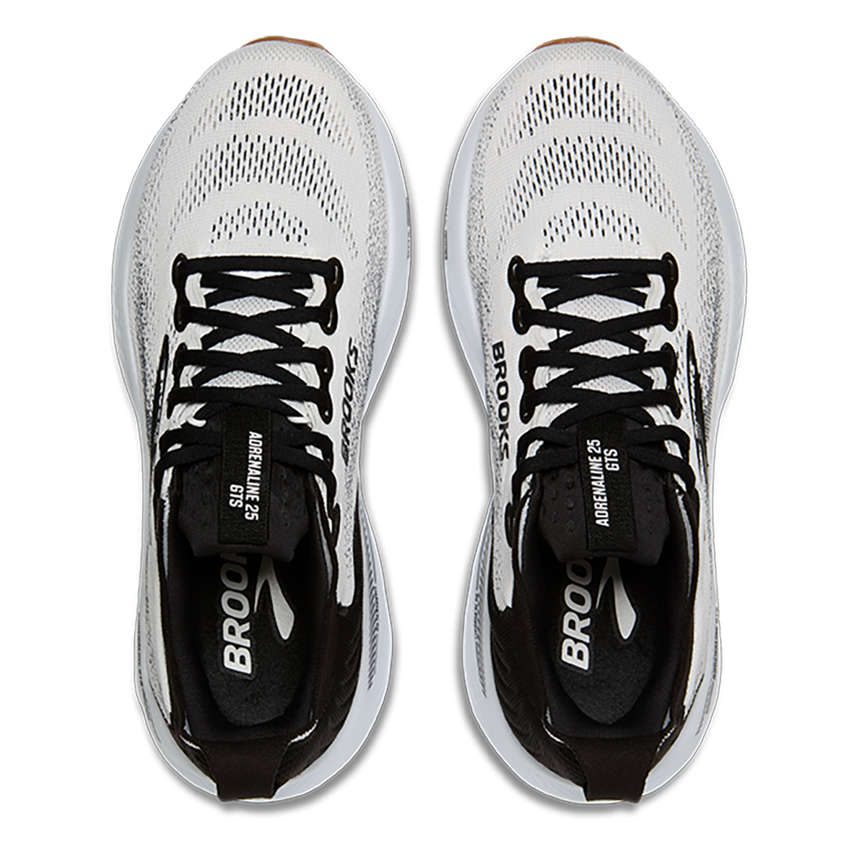 Brooks Adrenaline GTS 25 — Black - Black - Ebony — Size B — Width 6 — Alternate View 39