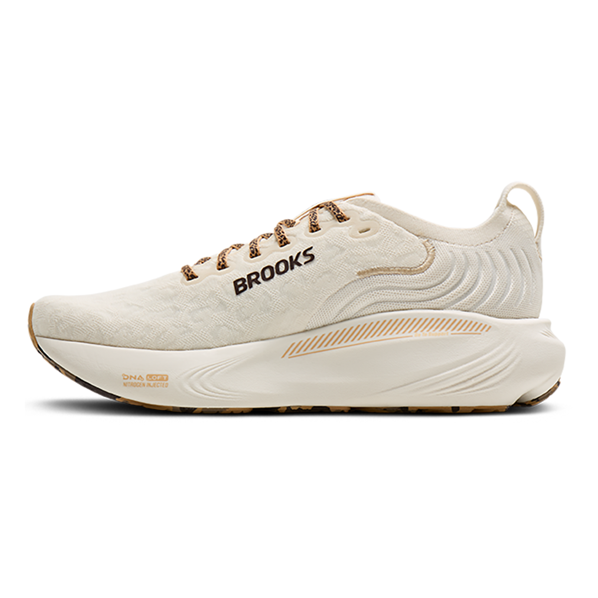 Brooks Adrenaline GTS 25 — Black - Black - Ebony — Size B — Width 6 — Side View