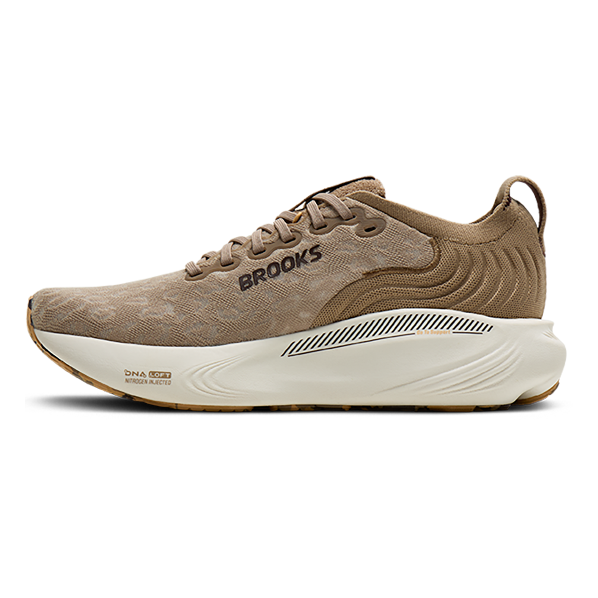 Brooks Adrenaline GTS 25 — Black - Black - Ebony — Size B — Width 6 — Lifestyle View