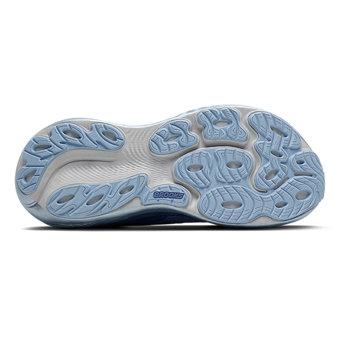 Brooks Adrenaline GTS 25 Metallics — Blazing Bell - Skyway — Size B — Width 6.5 — Top View