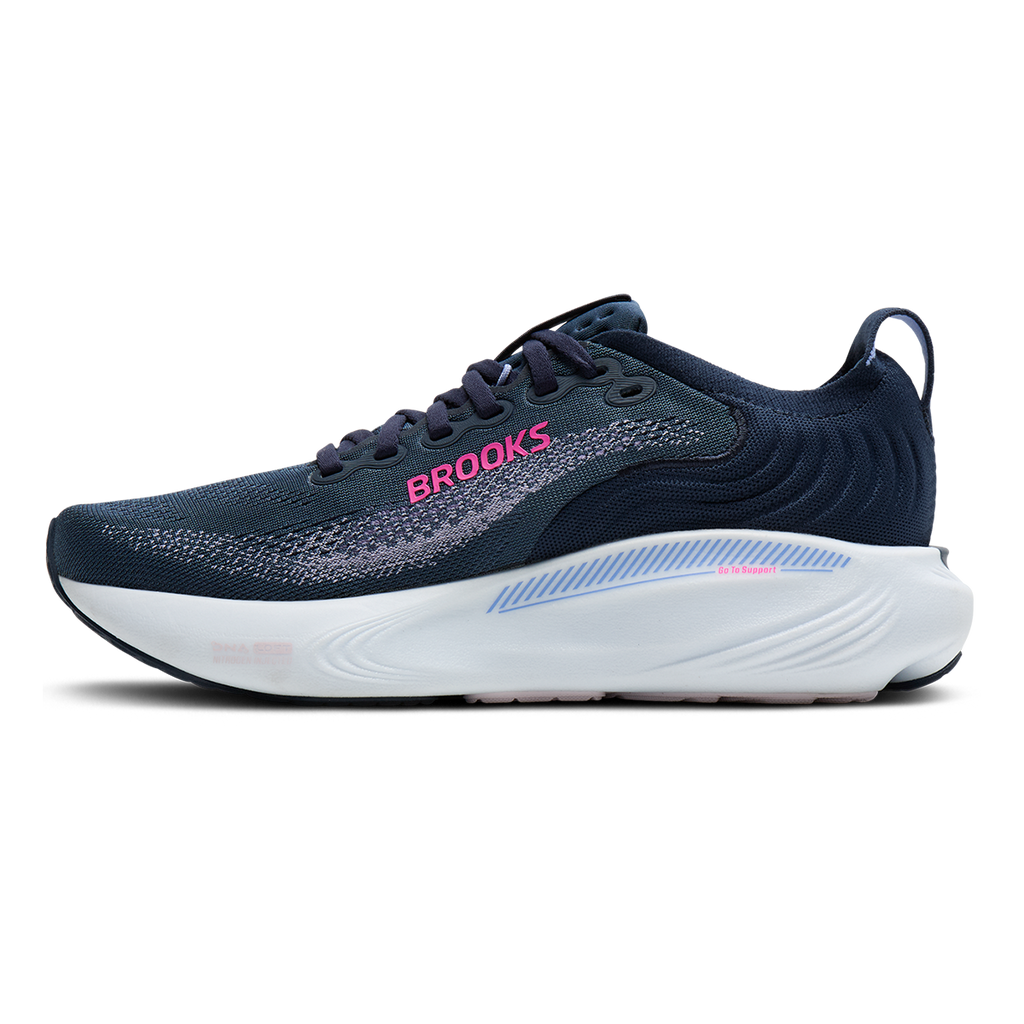 Brooks Adrenaline GTS 25 — Black - Black - Ebony — Size B — Width 6 — Alternate View 66
