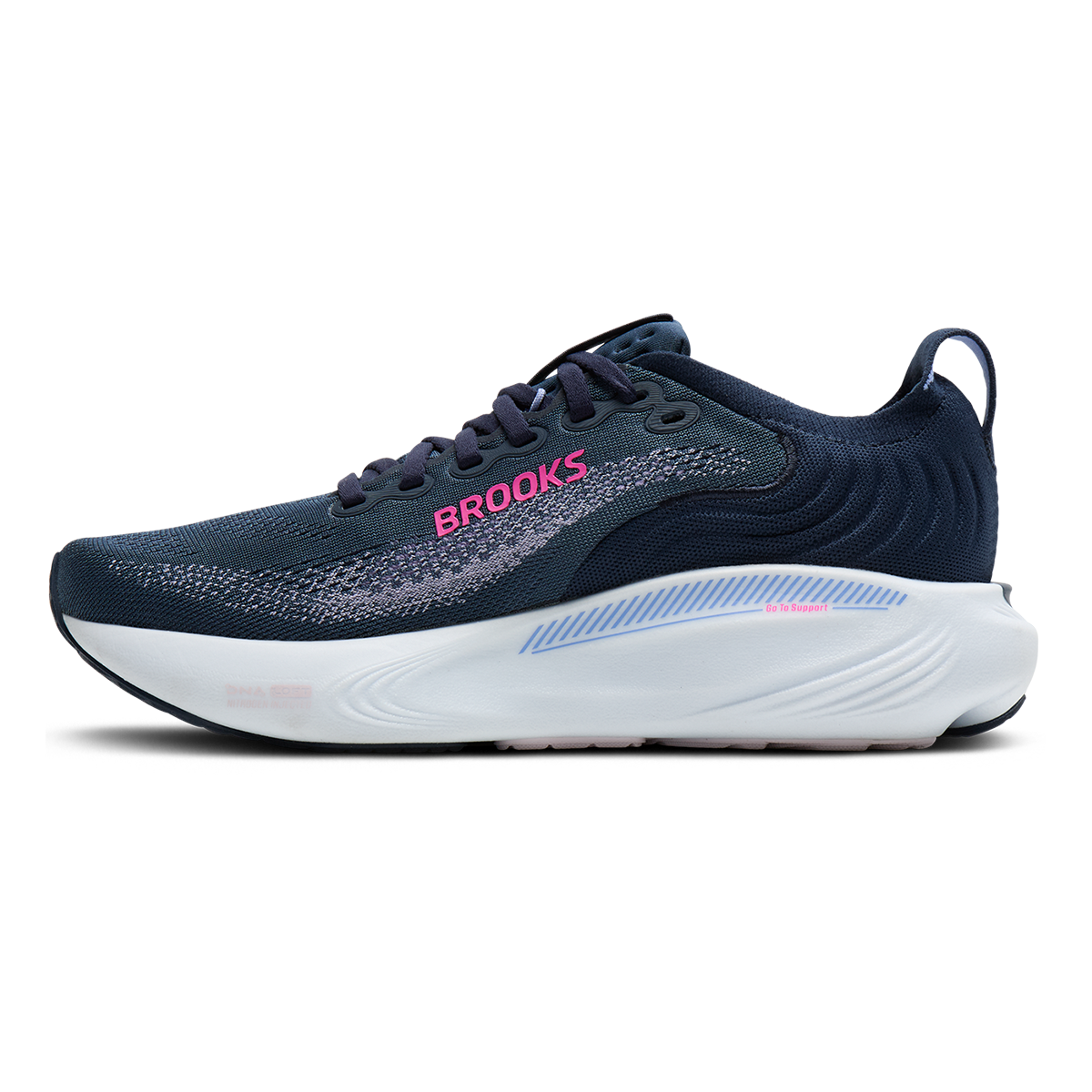 Brooks Adrenaline GTS 25 — Black - Black - Ebony — Size B — Width 6 — Alternate View 66