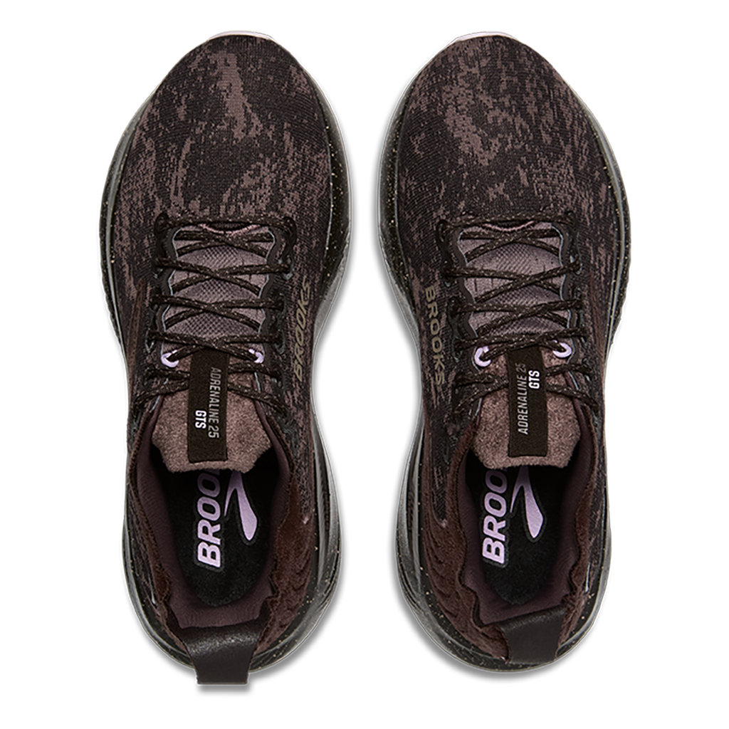 Brooks Adrenaline GTS 25 — Black - Black - Ebony — Size B — Width 6 — Alternate View 71