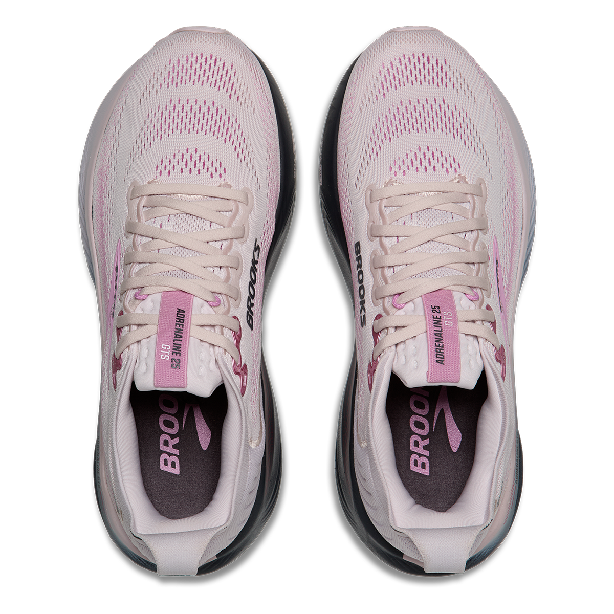 Brooks Adrenaline GTS 25 — Black - Black - Ebony — Size B — Width 6 — Alternate View 11