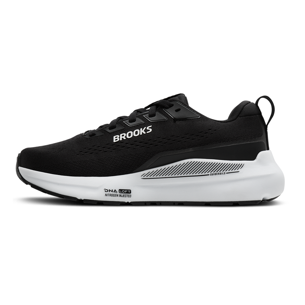Brooks Ariel GTS 26 — Black - Grey - White — Size B — Width 6 — Lifestyle View